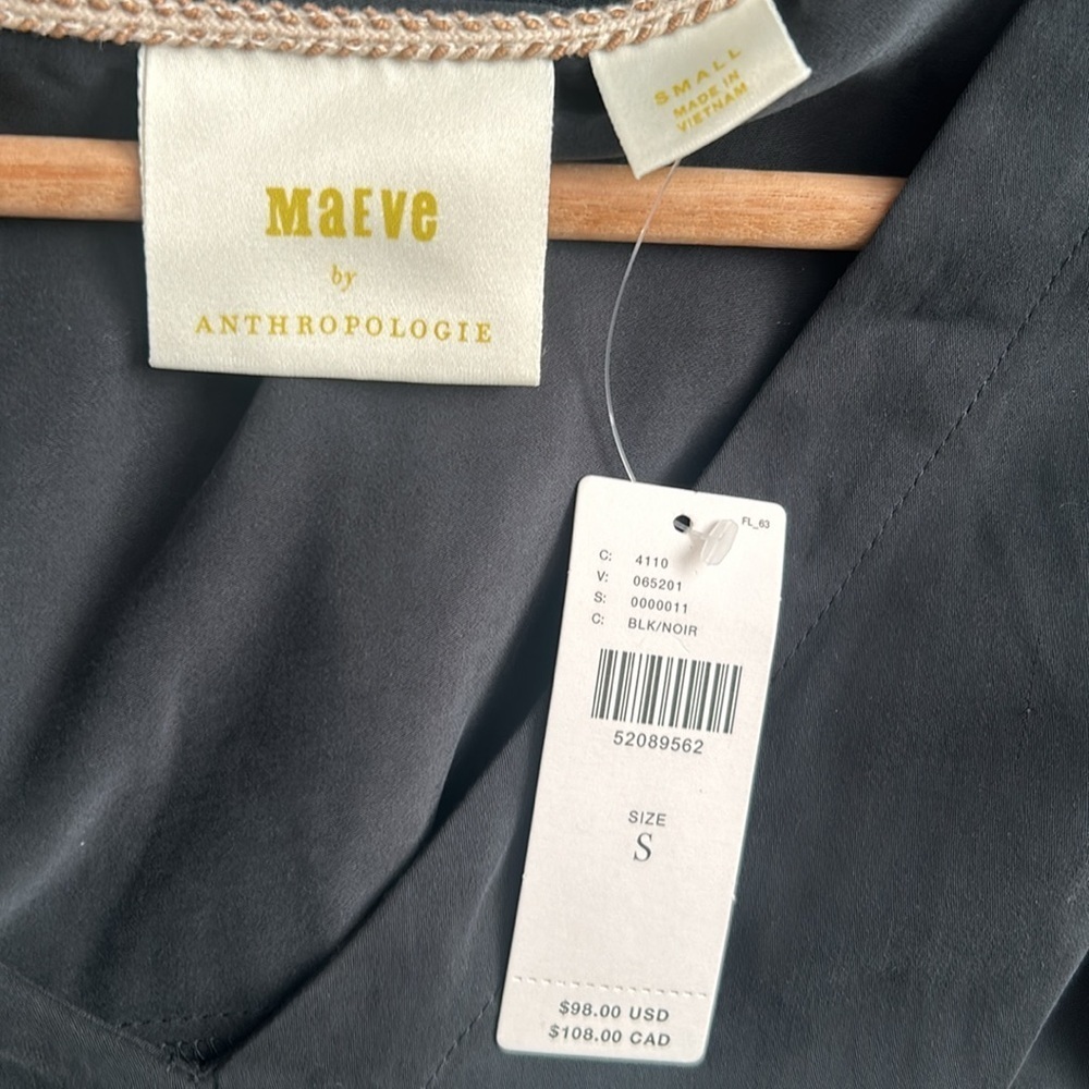 Anthropologie MAEVE - Ally Cupro Tunic Top - Picture 4 of 10